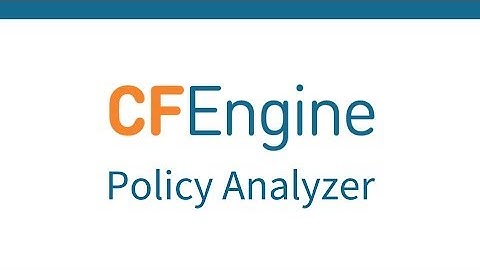 Introducing the CFEngine Policy Analyzer
