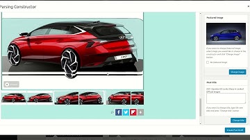 Wordpress News-Parser Plugin v1.0.0. Visual Constructor tutorial.