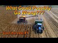 9'/8/21:  First Day 2021 Corn Harvest!!!  What Could Possibly Go Wrong???