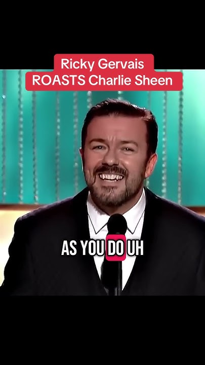 Ricky Gervais should host every awards show 😂 - YouTube