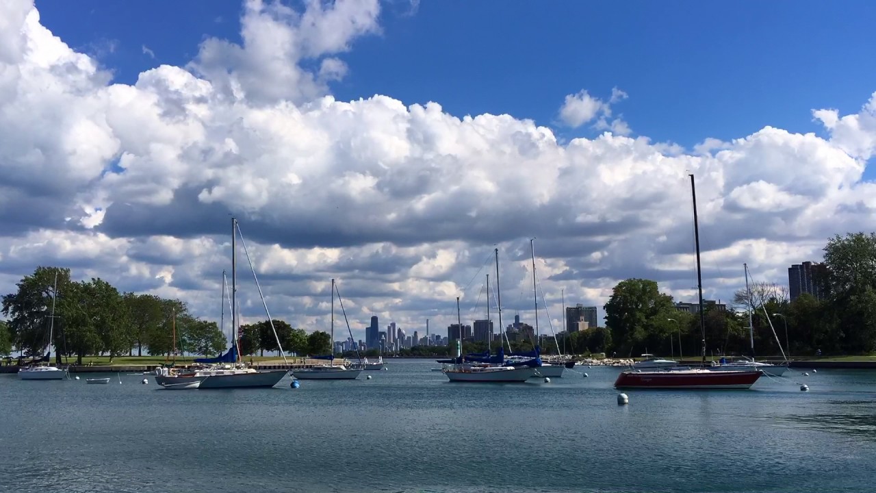 Montrose Harbor Chicago Timelapse YouTube