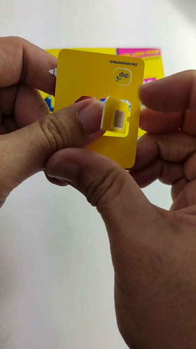 DIGI simcard unboxing #digi #sim card #prepaid