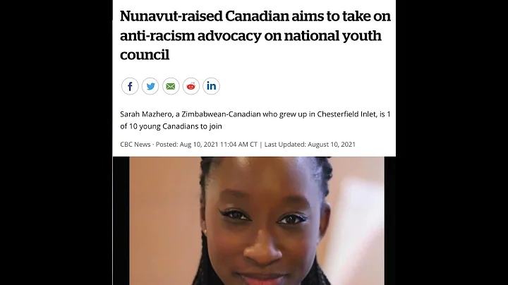 Youth advocacy and anti-racism with Sarah Mazhero,...
