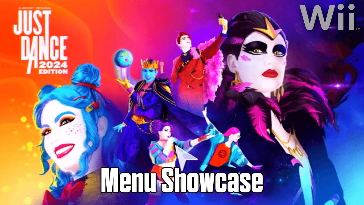JUST DANCE 2024 EDITION Wii MOD - MENU SHOWCASE - YouTube