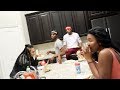 I COOKED FOR THE WHOLE FAMILY!!! Ft. Queen Naija, Ar'mon and Trey