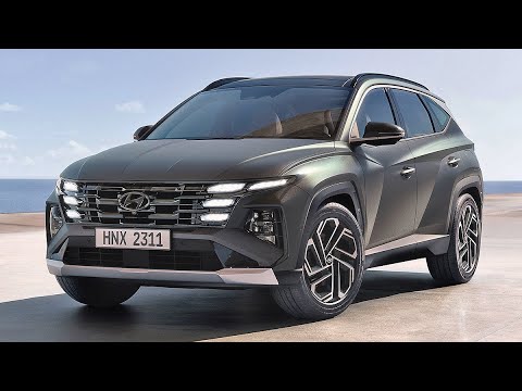 Улучшения в популярном кроссовере Hyundai Tucson 2024