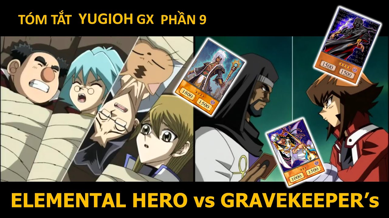 Judai Yuki và trận đấu với người giữ mộ Gravekeeper's Review phim Yu