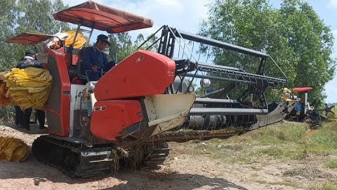 máy cắt 93 binh bánh độ 9 cắt lúa nhật quá nhanh tập79 #maibangtv