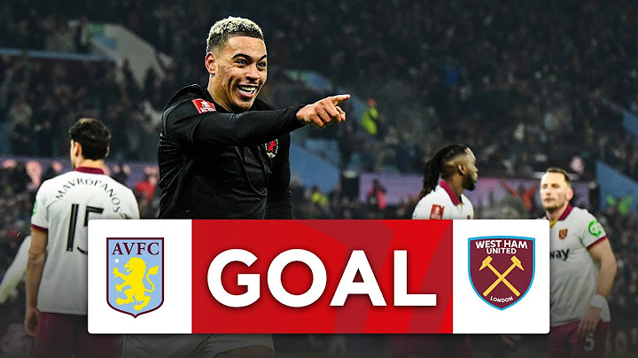GOAL | Morgan Rogers | Aston Villa v West Ham | Third Round | Emirates FA Cup 2024-25