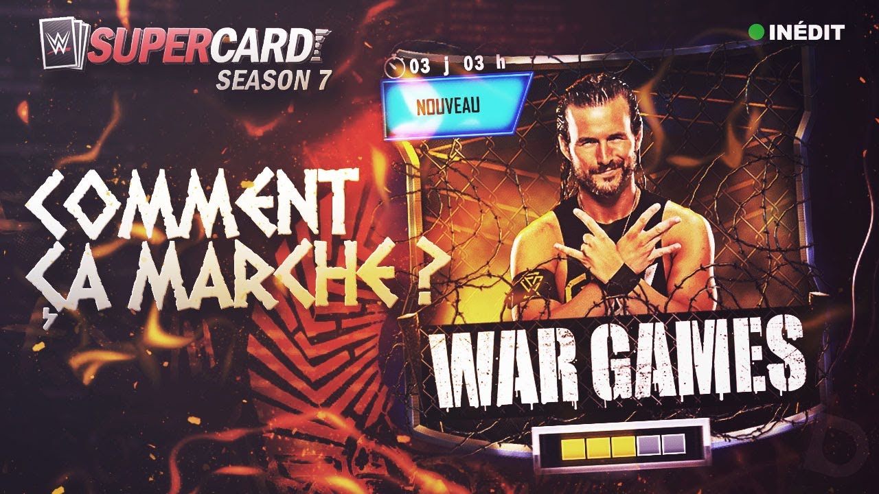 WWE SUPERCARD : WARGAMES, COMMENT LE JOUER ?!