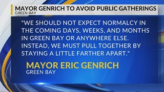 Green Bay Mayor Genrich changes public appearance, travel plans due to coronavirus
