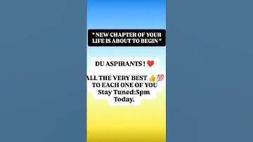 DU Seat ALLOCATION❤✅.DU FIRST CUTOFF TODAY 5 PM.FREEZE/UPGRADE#ducsas #delhiuniversity #duadmissions