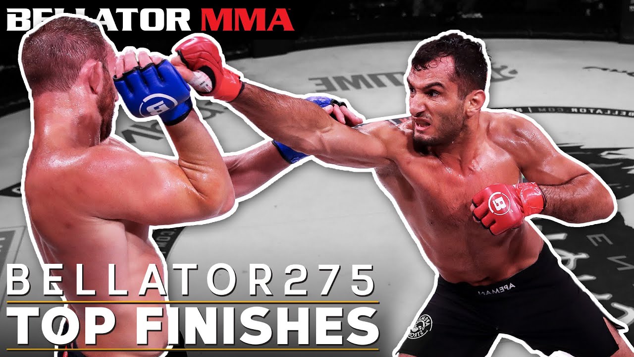 Top Brutal Finishes From Bellator 275 Fighters Bellator MMA