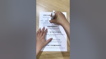 Phiên dịch tiếng Trung với Bút Ngoại Ngữ MC08 - Bút Phiên Dịch MC08 #mayphiendich #butphiendich