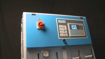 B-CONTROL MICRO Compressor Control and external B-CONTROL Display from BAUER KOMPRESSOREN