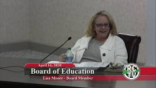Board of Education Meeting - April 14, 2020