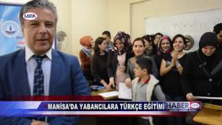 ŞEHZADELER HALK EĞİTİMİ MERKEZİNDE YABANCILARA TÜRKÇE EĞİTİMİ KURS