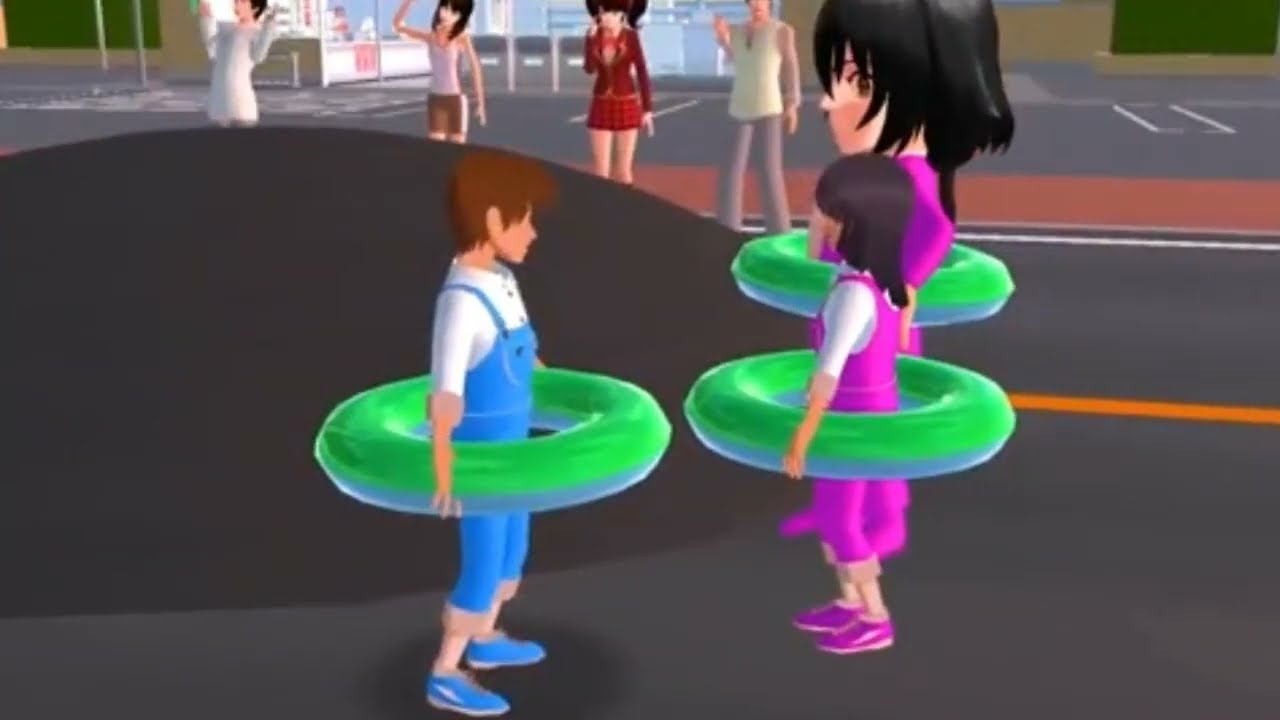 Yuta mio panicks CCTV Merekam SUNGAI BERDARAH di kota Sakura 😱#sakuraschoolsimulator#trendingvideo