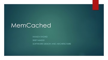 Guide to MemCached