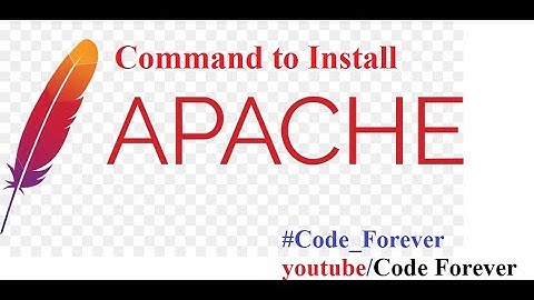 Command to Install Apache Server and Php in Ubuntu | #Code_Forever