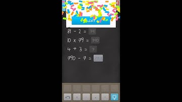 6 Numbers by Brainbow - Level 61-70 Walkthrough Answers