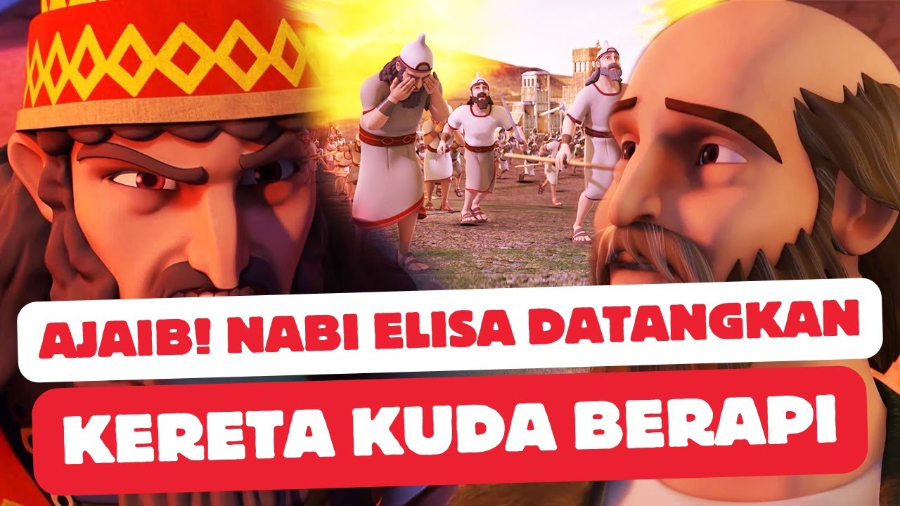 CERITA ALKITAB NABI ELISA DAN ORANG ARAM😲 | #superbook