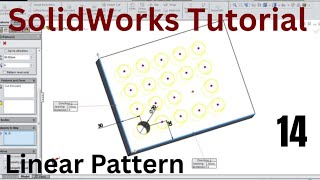 Mastered SolidWorks Linear Pattern in Under 15 Minutes #LinearPattern #pattern