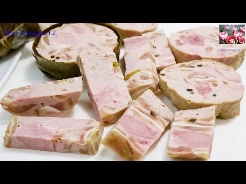 Video DĂM BÔNG THỊT NGUỘI - Tất cả Bí quyết làm GIÒ LỤA... - youtube