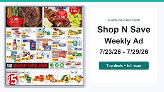 Shop N Save Weekly Ad (7/23/26 - 7/29/26) Best Deals
