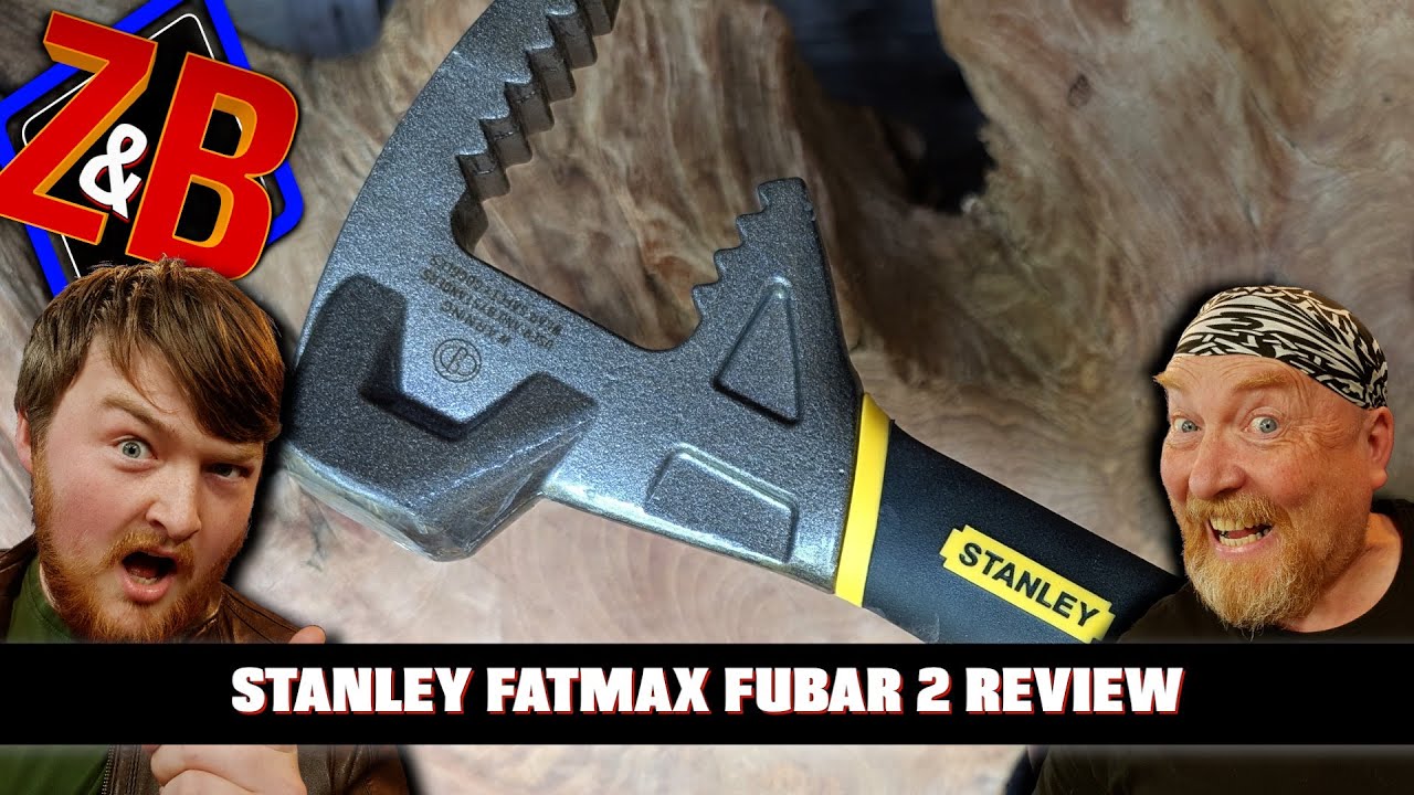 FatMax Fubar 2 Pry Bar Review - The ULTIMATE Heavy Duty Crowbar You Can Get! - Zak & Buzz Review