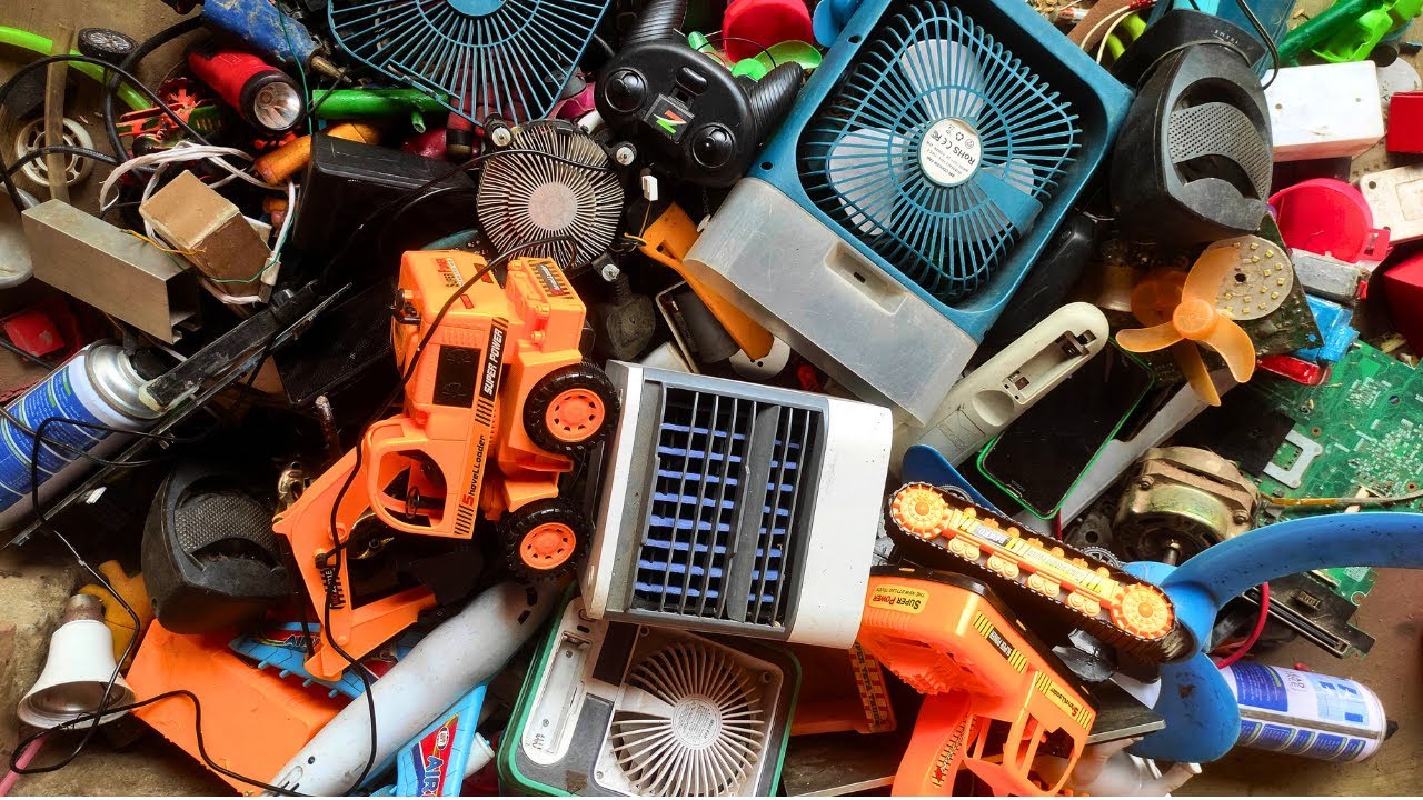 Breaking and opening high power dc big motor | toys motor and fan motor many more electronics