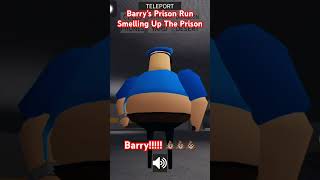 Roblox Barry's Prison Run Fart!! With guest star The Rock! #roblox #shorts