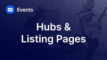 Zoom Events Hubs & Event Listing Pages