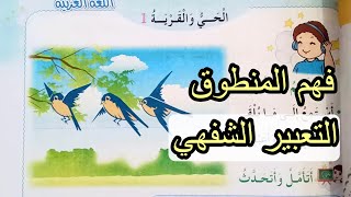 فهم المنطوق والتعبير الشفهي الحي القرية(1) السنة الثانية ابتدائي