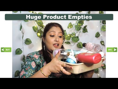 Huge Product Empties