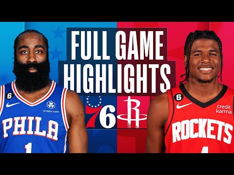 76ERS at ROCKETS | NBA FULL GAME HIGHLIGHTS | December 5, 2022