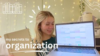 HOW I STAY ORGANIZED IN COLLEGE (and how you can too!) | ft magtame