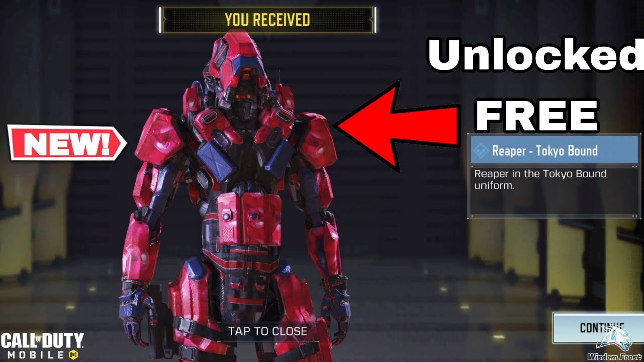 How to Get FREE Reaper - Tokyo Bound Character in Cod Mobile - YouTube