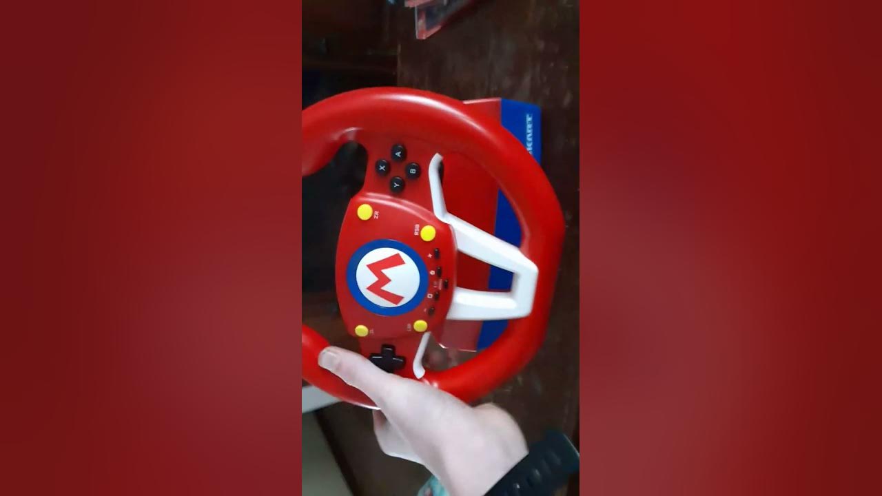 Mario kart steering wheel pro mini YouTube