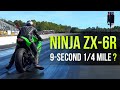 Kawasaki Ninja ZX-6R 9-Second 1/4 Mile Drag Strip Setup