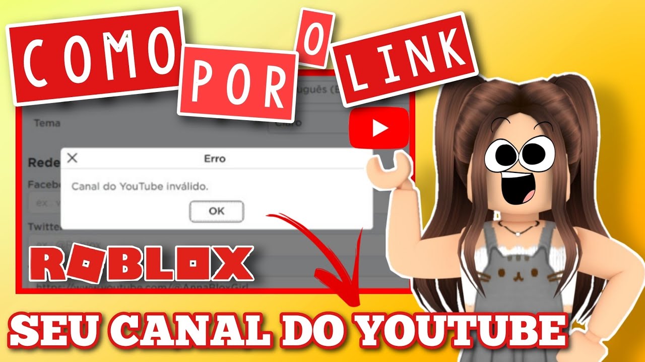 como colocar o link do seu perfil do roblox na descrição do seu  vídeo!{♡super fácil♡} 