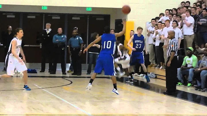 Remaley rebound Annapolis/Severn...  Park boys basketball Anne Arundel Co. finals 2/21/14