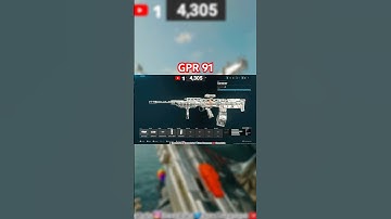 This GPR 91 LOADOUT is *BROKEN* in WARZONE! 💥| Best Class Setup | META |#viralvideo #shorts