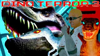 NEW DINO TERROR 3 HARD MODE SAPPHIRE, RUBY & REXY HORROR ESCAPE GAMEPLAY screenshot 5