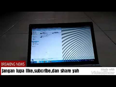 Cara memperbaiki layar laptop yang bergaris