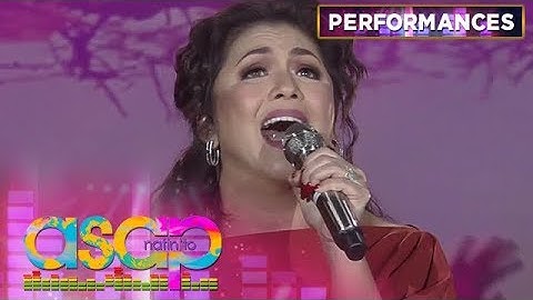 Regine Velasquez’ hugot “Istorya” performance on The Greatest Showdown | ASAP Natin 