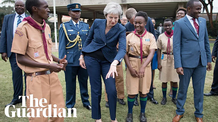 Theresa May dances (again) as she wraps up Africa ...