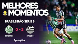 ATHLETIC NÃO PERDOA O LÍDER E VENCE O JUVENTUDE FORA DE CASA! Melhores - Juventude 0 x 2 Athletic