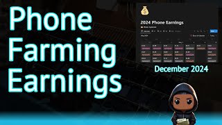 Details How Much I Made Online in December 2024: Monthly Earnings Report - $XXX Update