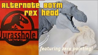 Creating A Creative Beasts Of The Mesozoic Alternate Rex Head.